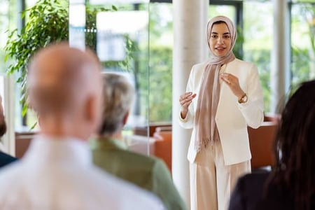 emergent leader holds meeting 