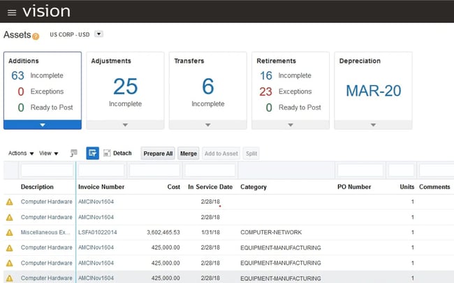 enterprise resource planning system oracle