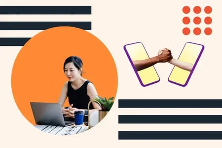 woman tracks entrepreneurship trends