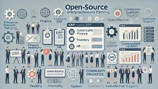 オープンソース（OSS）ERP比較8選｜特徴やメリット・デメリットを紹介