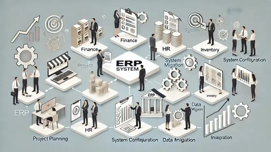 ERPを導入する目的とは？最適な製品を選ぶための手順を解説