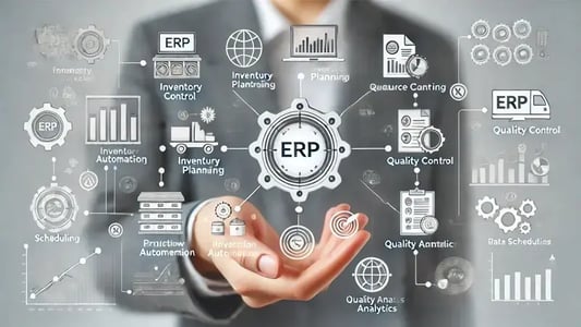 ERPと生産管理システムの違いとは？それぞれの特徴や選び方を解説