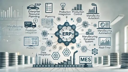 ERPとMESの違いとは？連携により実現できることや注意点を解説