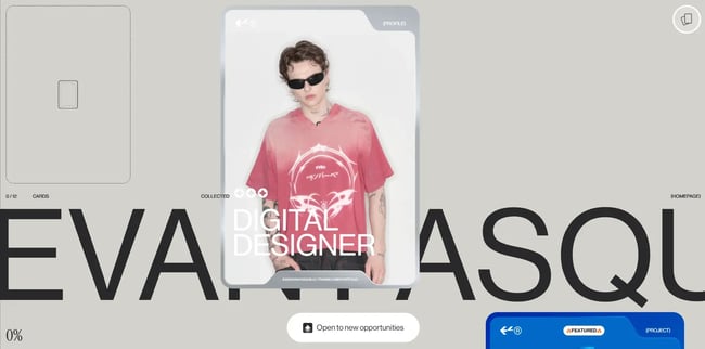 evan fasquelle freelancer website design