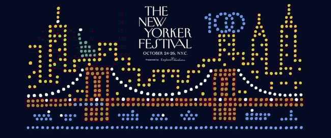 event website examples, new yorker festival