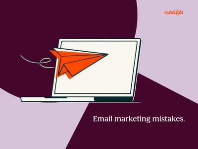 email marketing mistakes