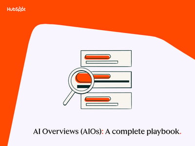 a screenshot of a hubspot media-branded graphic with an orange background and a light pink shape in the foreground, with the words 