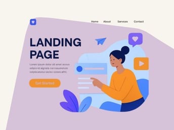 exemples de landing pages