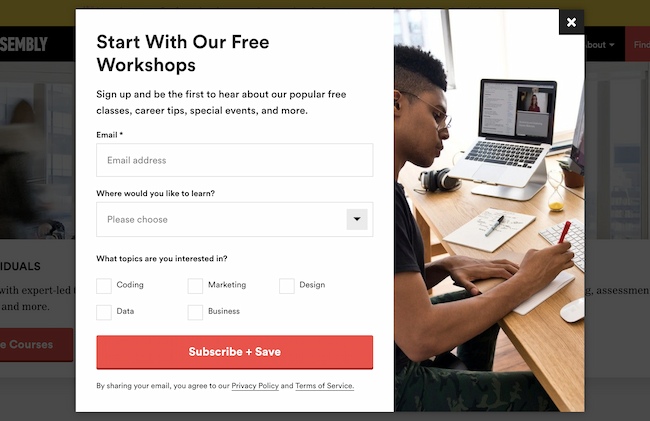 29 Exit Intent Popup Examples and What Makes them Effective