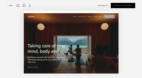 how to make a responsive web design squarespace