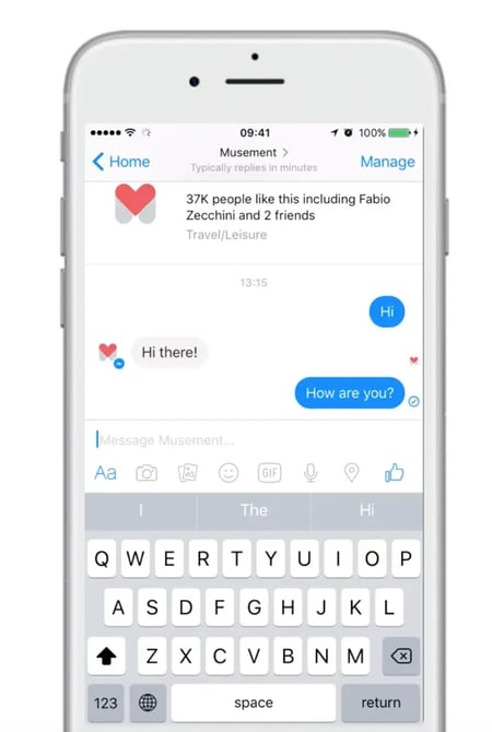 facebook ads on messenger