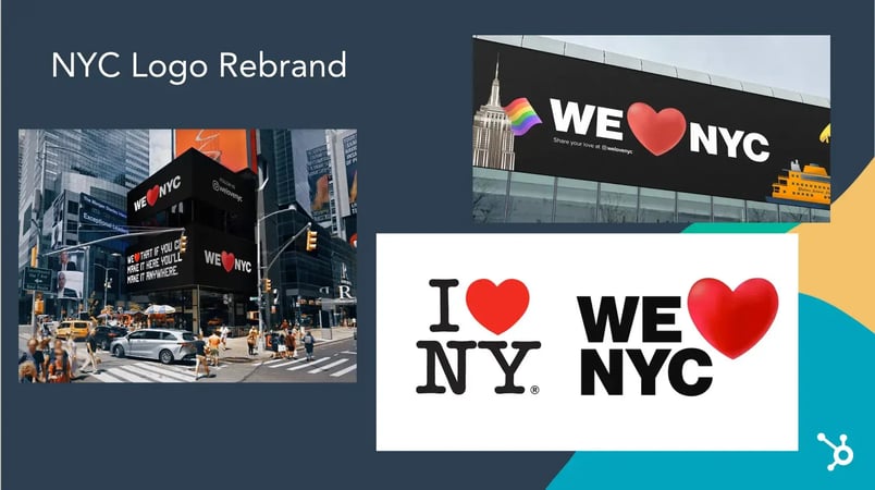 famous rebrand examples i love ny logo
