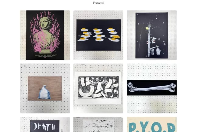 featured works on MISCPRINTCO��s online portfolio