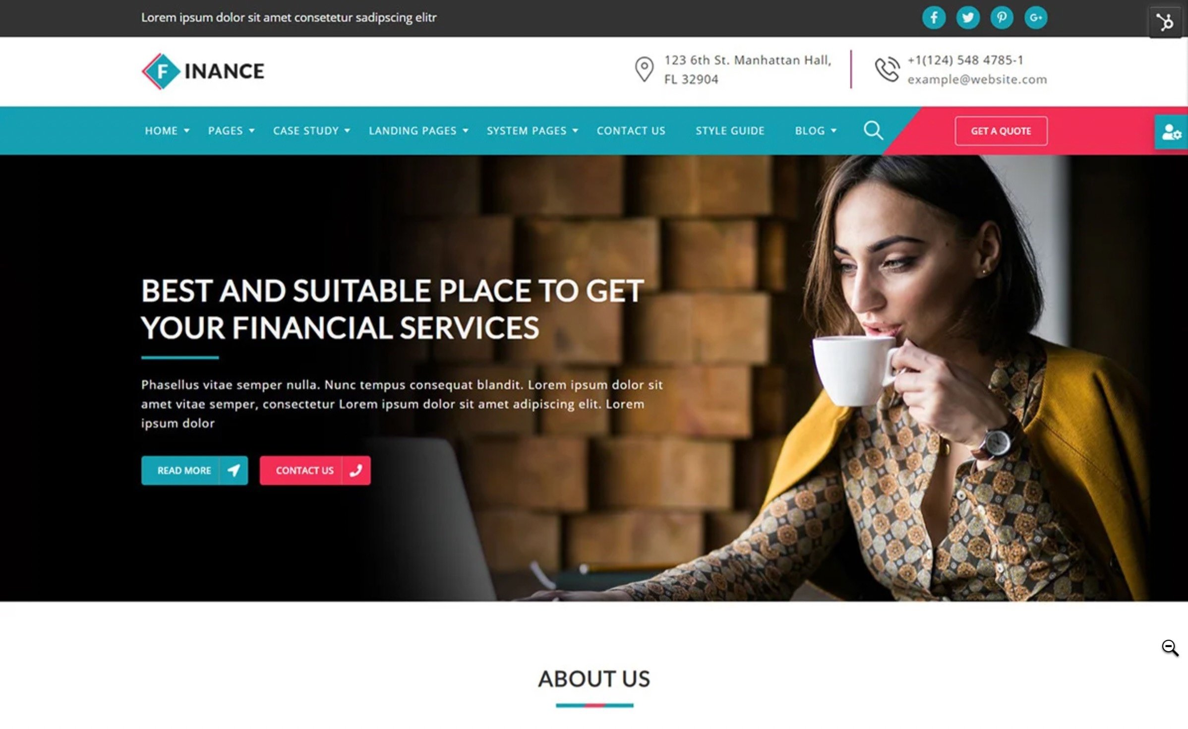 finance-website-example