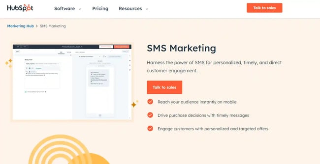 financial services automation, sms marketing