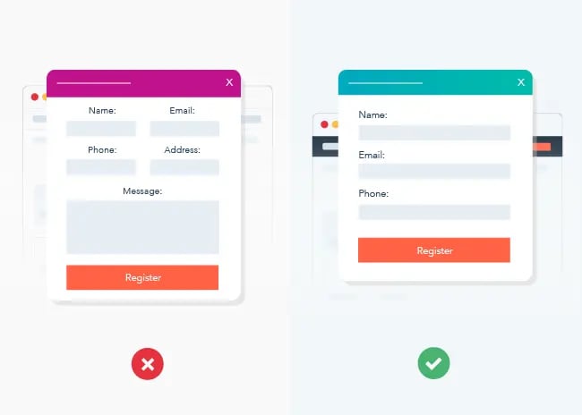 ui design tips: align text to the left