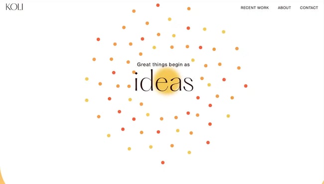 freelancer website example, Oskar Koli
