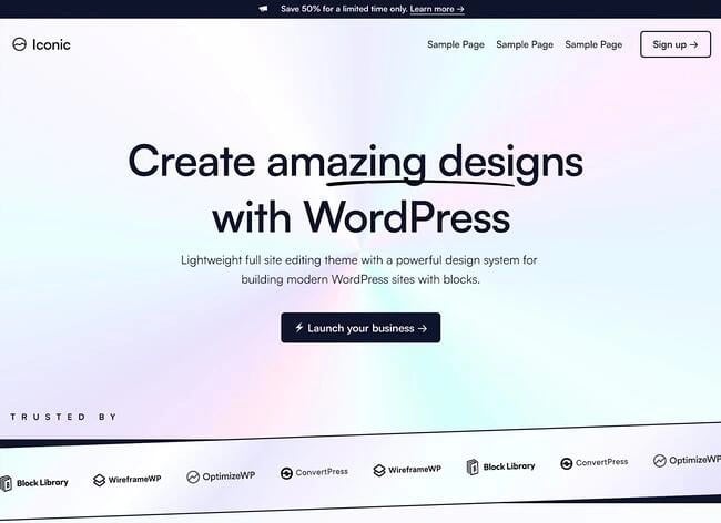 Gutenberg wordpress theme, Blockify