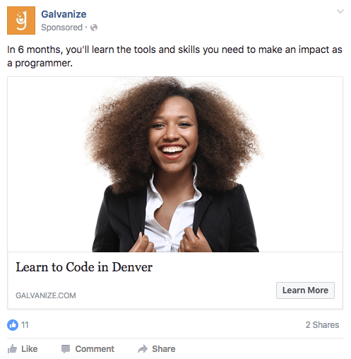 Writing better headlines for fb - listing a benefit