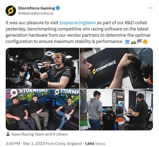 Stormforce Gaminss post on X