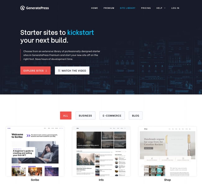 wordpress affiliate marketing theme; generatepress