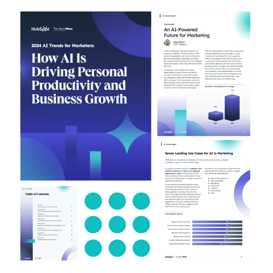 report on generative ai in marketing