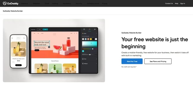godaddy, squarespace alternatives