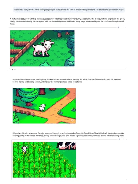 google ai studio, storytelling