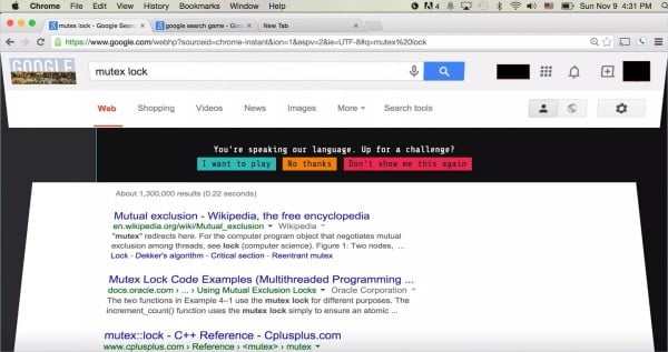 Google challenge de recrutement