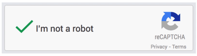 example of the google recaptcha click task
