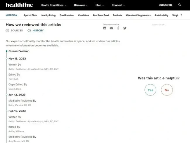 Author Bylines