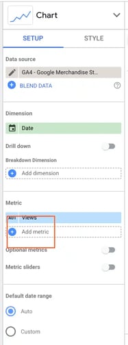add another metric