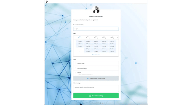group scheduling software vyte seamlessly integrates with hubspot.
