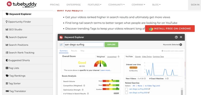 keyword explorer