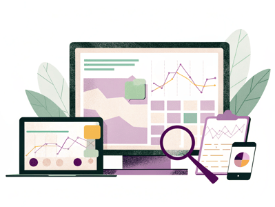 seo challenges represented by an seo dashboard