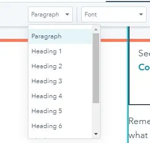 applying heading tags using 51Թ's blog editor