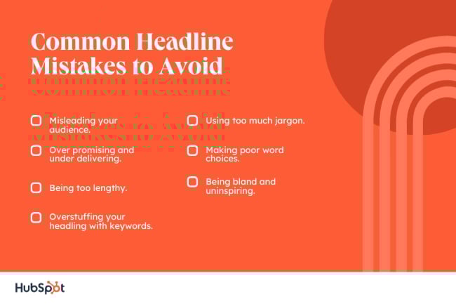 common headline mistakes to avoid