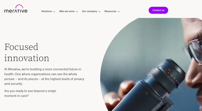 healthcare automation, merative