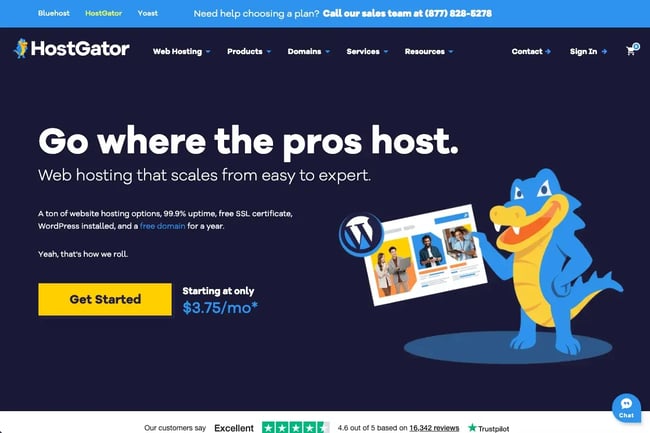 hostgator hosting, blog hosting