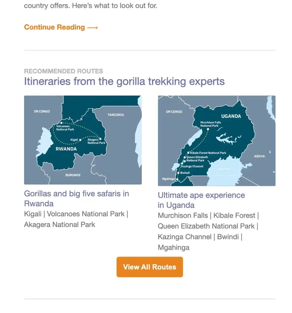 hotel marketing, gorilla trekking