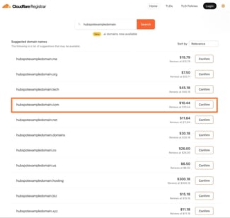 how much a domain name costs at cloudflare registrar