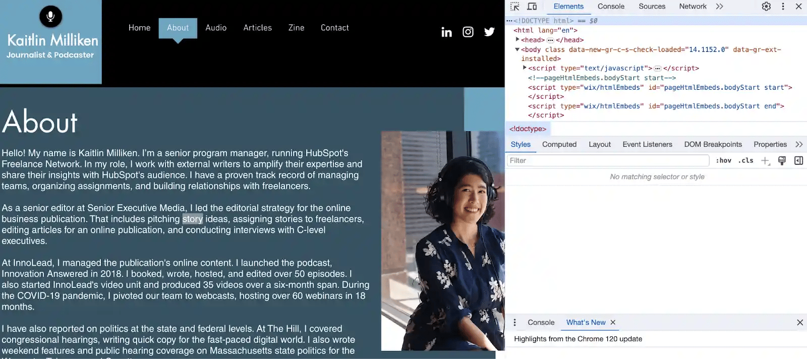 how to clone major website pages with html, inspect-2