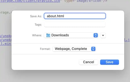 how to clone major website pages with html, pagesource save-1