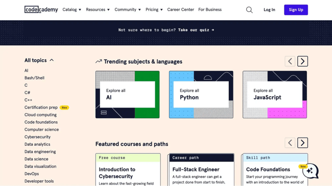 how to code codecademy