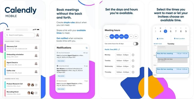 how to convert a website into an app, calendly