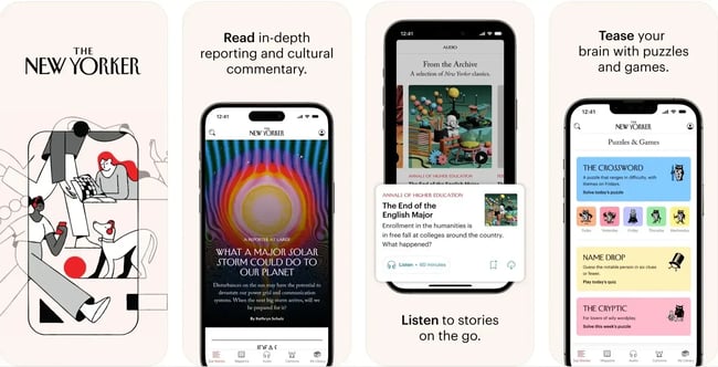 how to convert a website into an app, newyorker