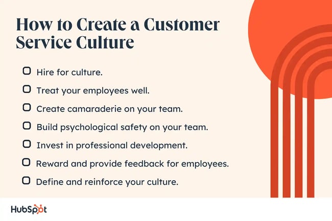 how to create a customer service culture