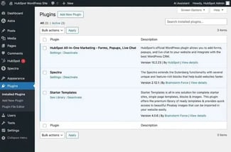 how to manage wordpress plugins.