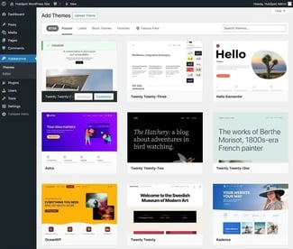 how to manage wordpress themes.