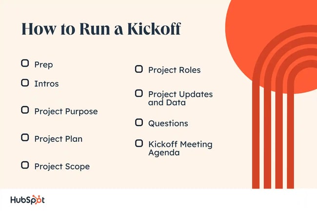 how to run a kick off meeting